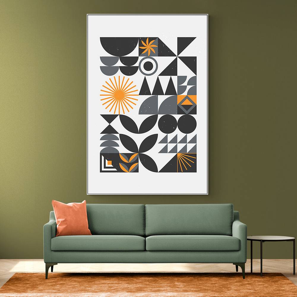 Vibrant Bauhaus Collection #2 Wall Art