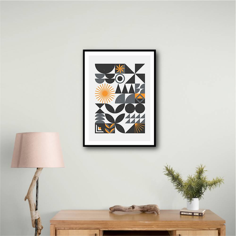 Vibrant Bauhaus Collection #2 Wall Art