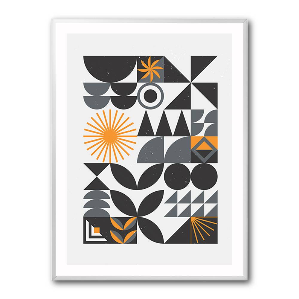 Vibrant Bauhaus Collection #2 Wall Art