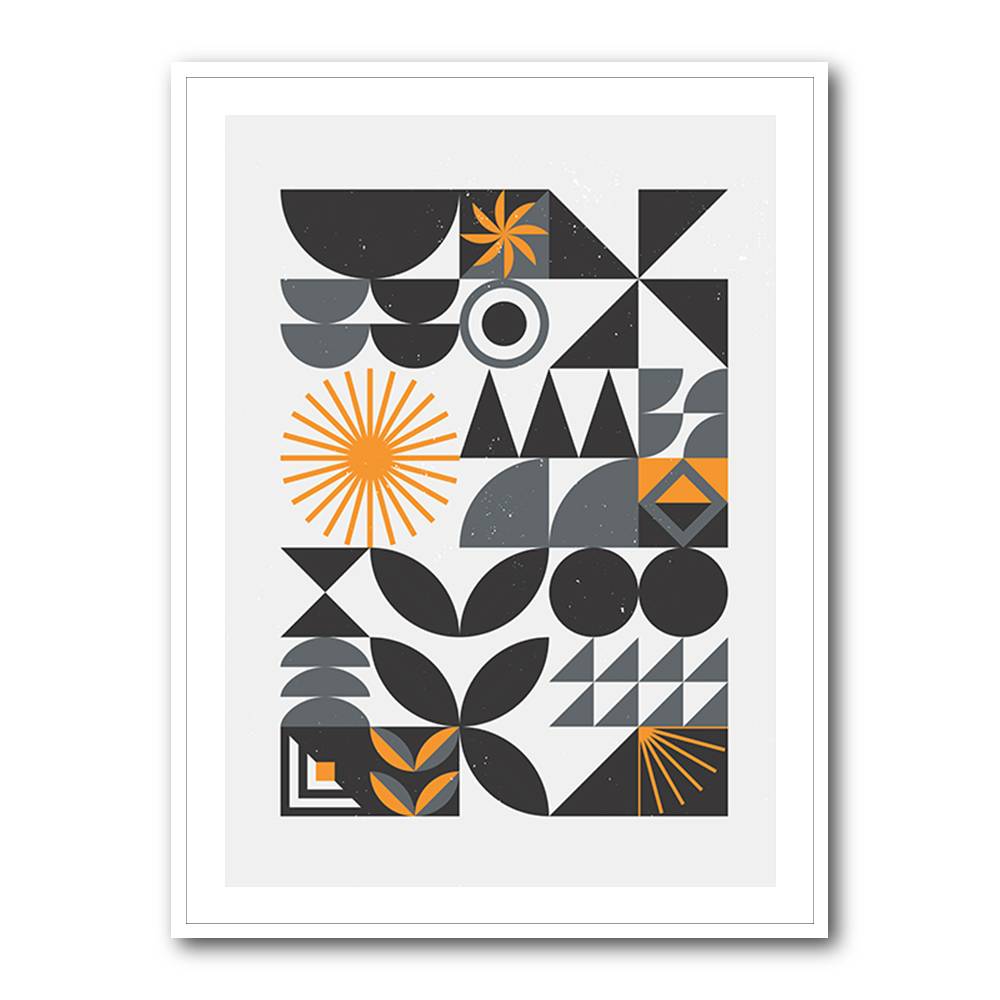 Vibrant Bauhaus Collection #2 Wall Art