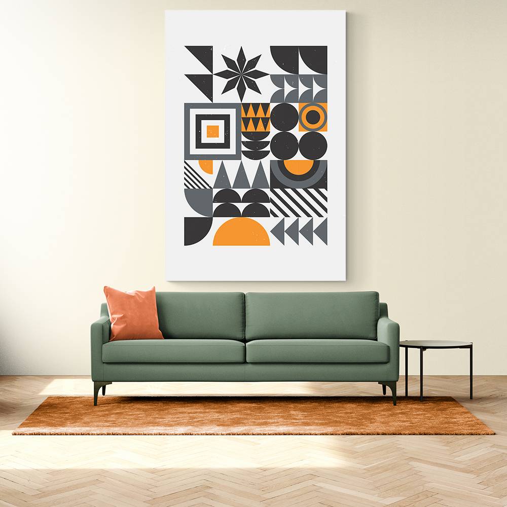 Vibrant Bauhaus Collection #4 Wall Art