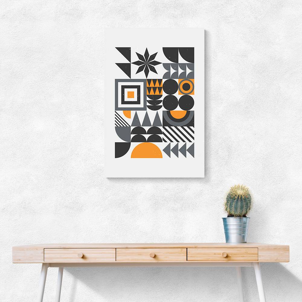 Vibrant Bauhaus Collection #4 Wall Art