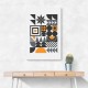 Vibrant Bauhaus Collection #4 Wall Art