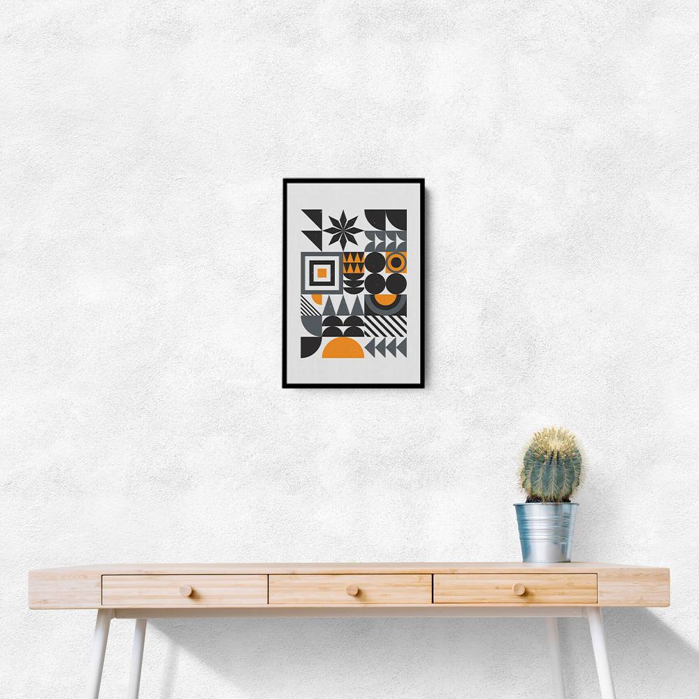 Vibrant Bauhaus Collection #4 Wall Art