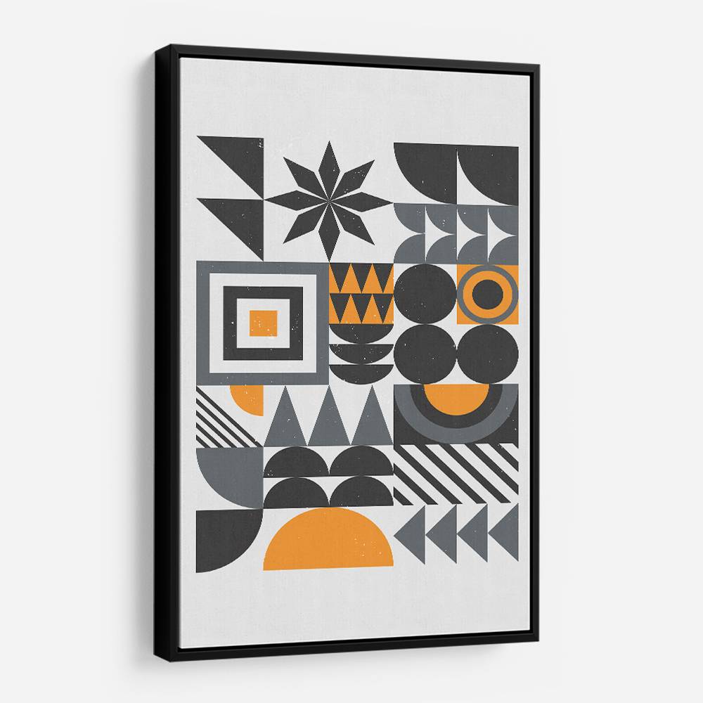 Vibrant Bauhaus Collection #4 Wall Art