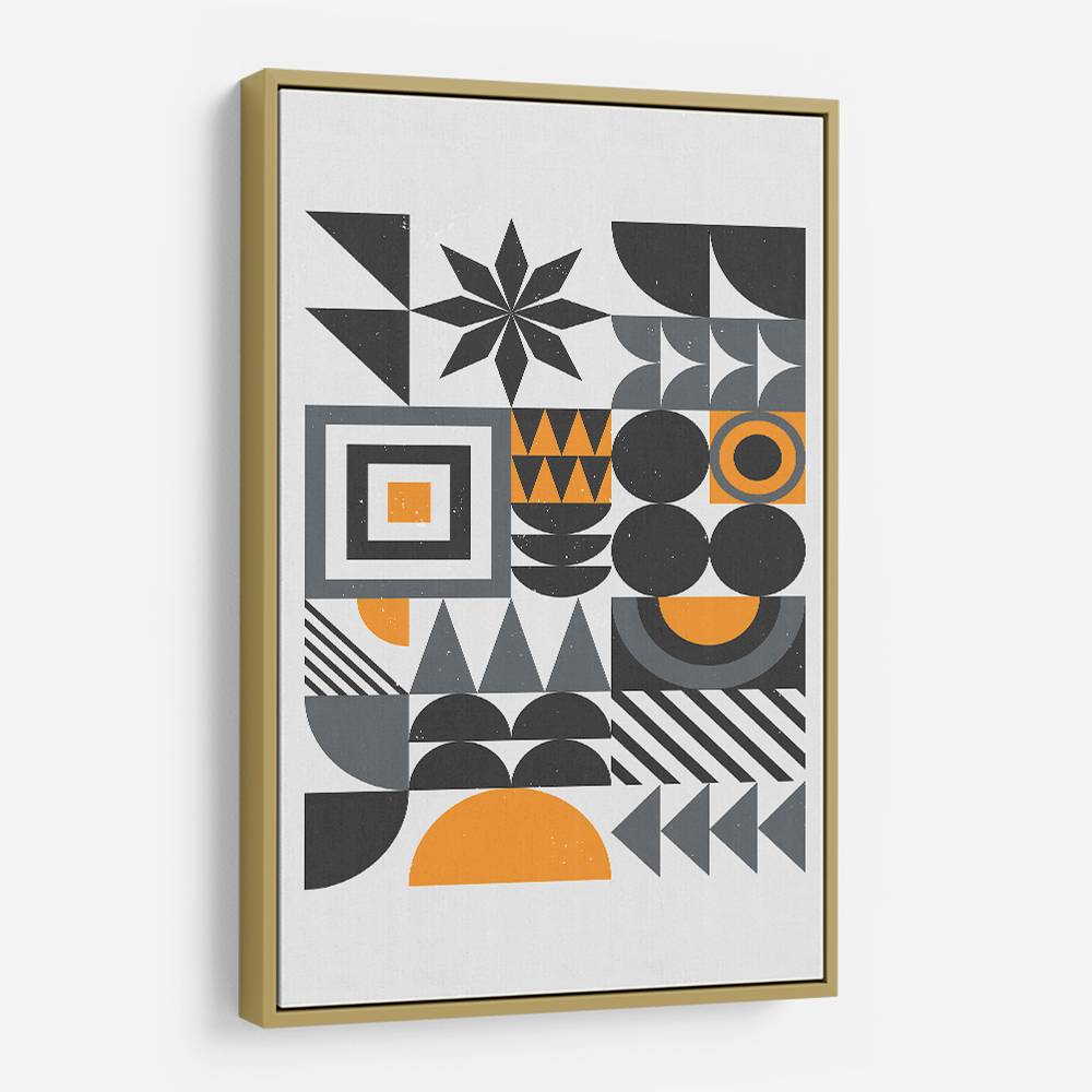 Vibrant Bauhaus Collection #4 Wall Art