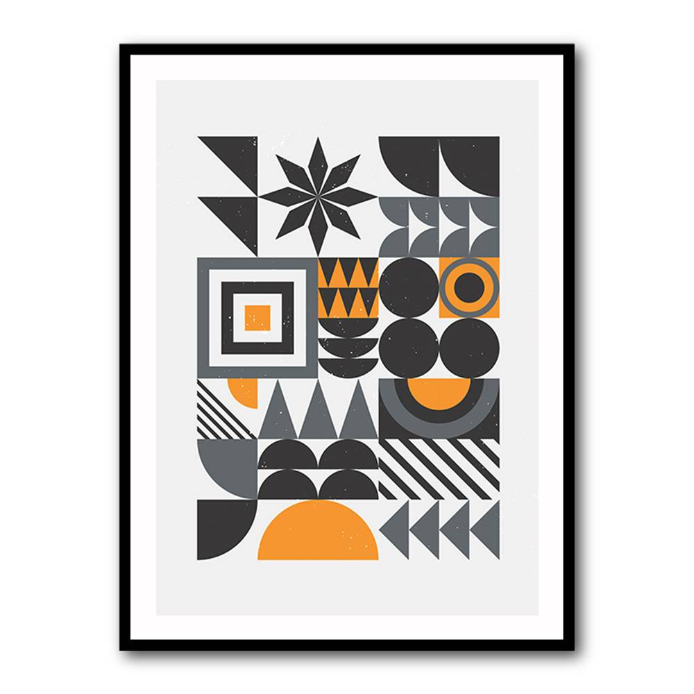 Vibrant Bauhaus Collection #4 Wall Art