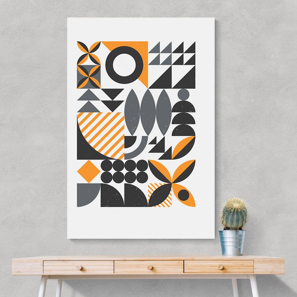 Vibrant Bauhaus Collection #3 Wall Art