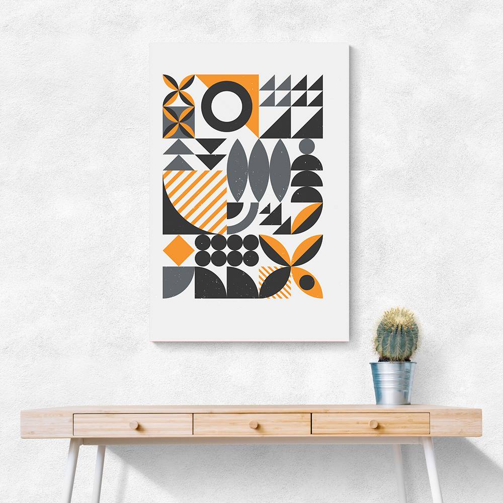 Vibrant Bauhaus Collection #3 Wall Art