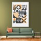 Vibrant Bauhaus Collection #3 Wall Art