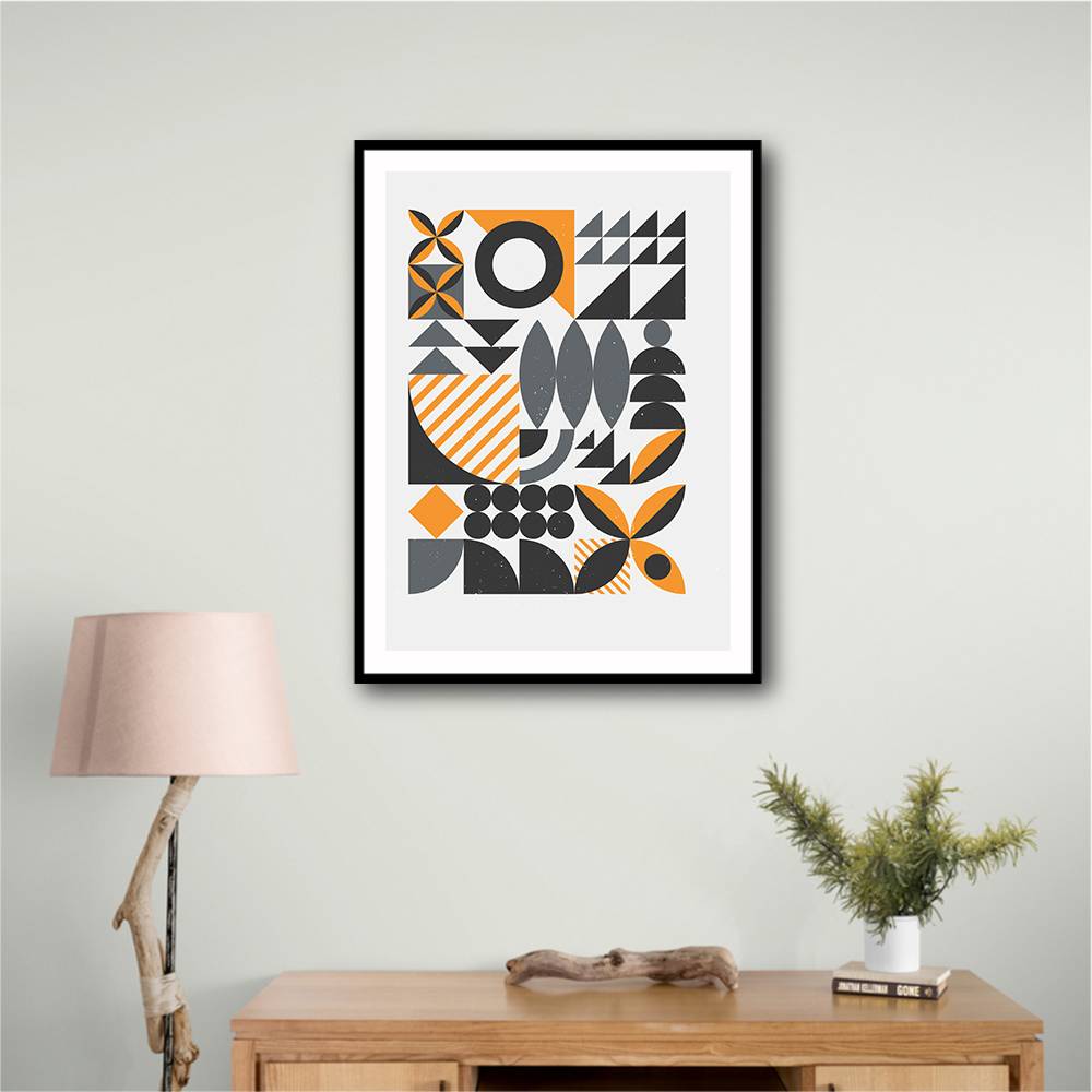 Vibrant Bauhaus Collection #3 Wall Art