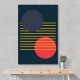  Vibrant Geometric Shapes #1 Wall Art