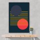  Vibrant Geometric Shapes #1 Wall Art