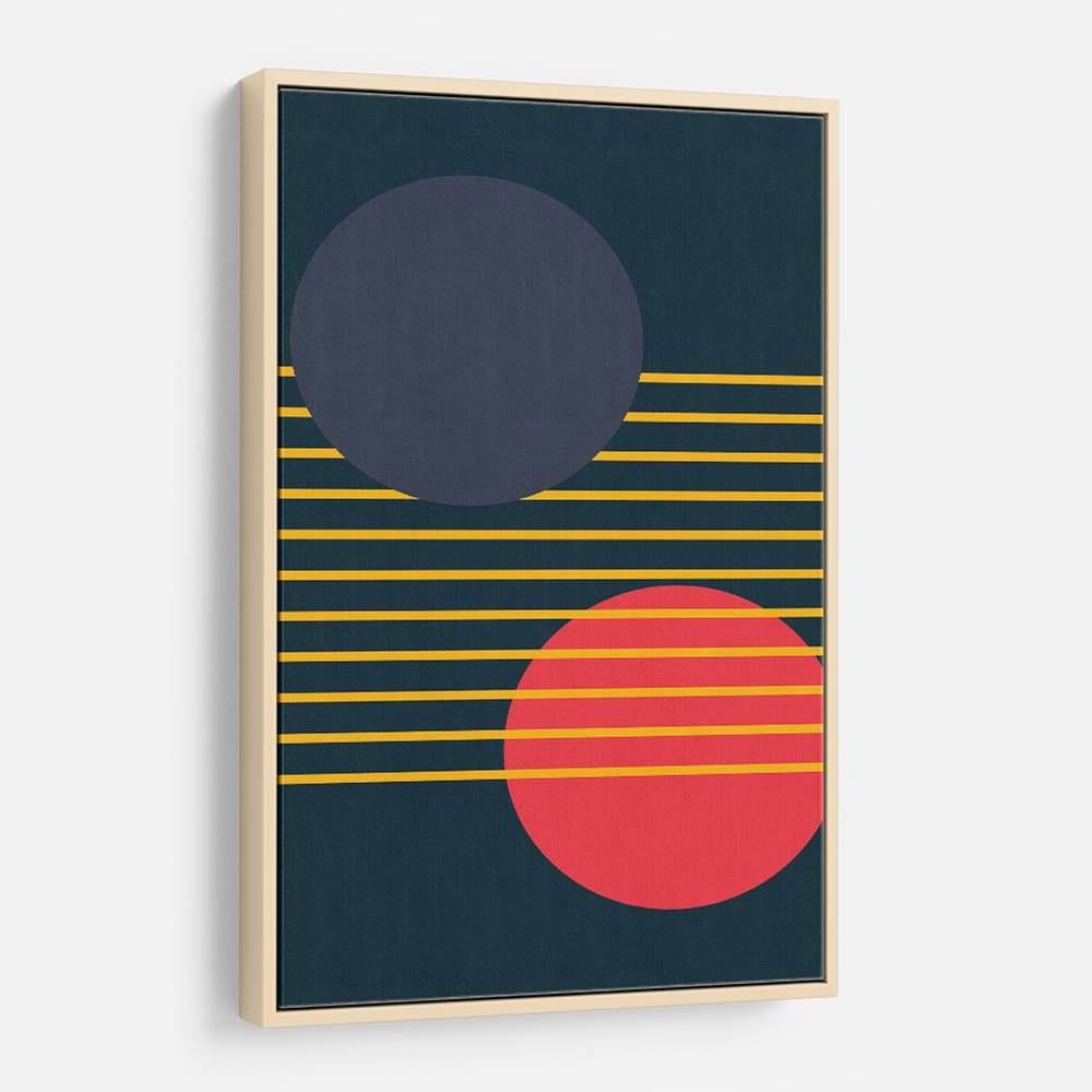  Vibrant Geometric Shapes #1 Wall Art