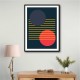  Vibrant Geometric Shapes #1 Wall Art