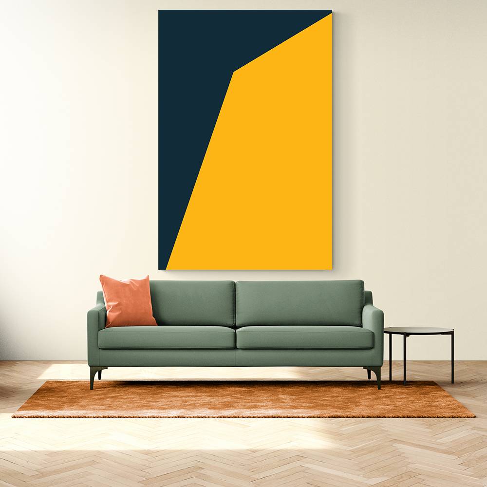  Vibrant Geometric Shapes #3 Wall Art