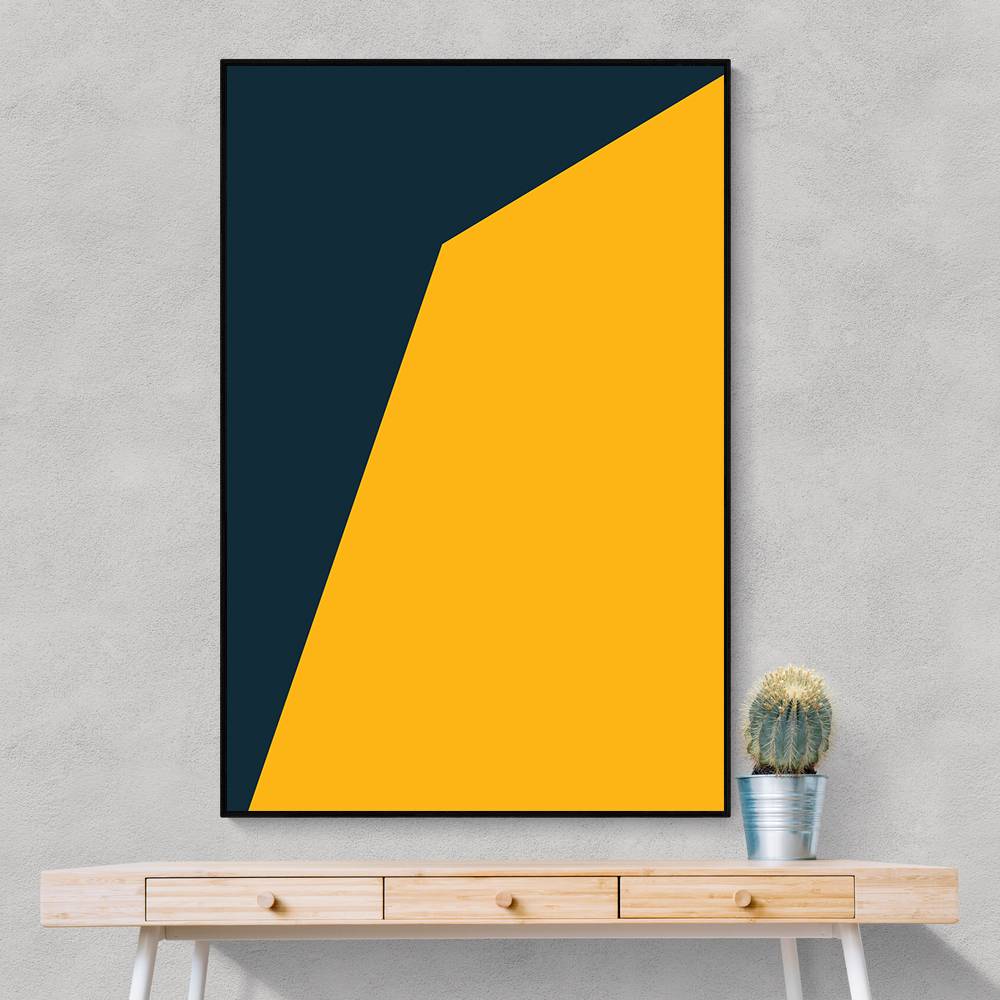  Vibrant Geometric Shapes #3 Wall Art