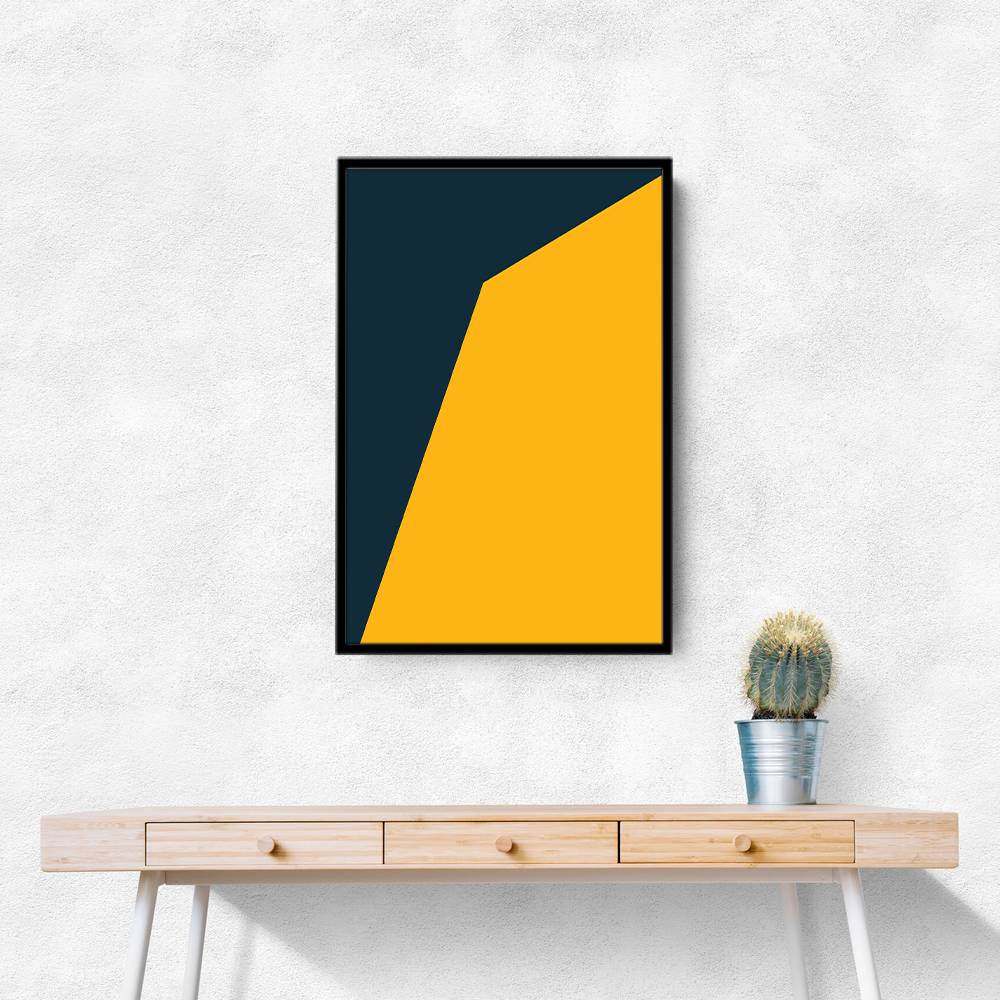  Vibrant Geometric Shapes #3 Wall Art