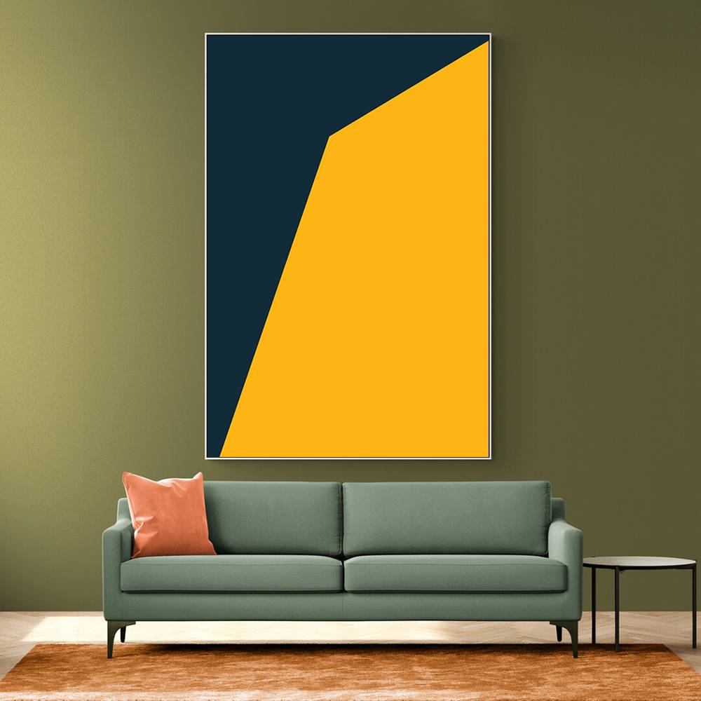  Vibrant Geometric Shapes #3 Wall Art