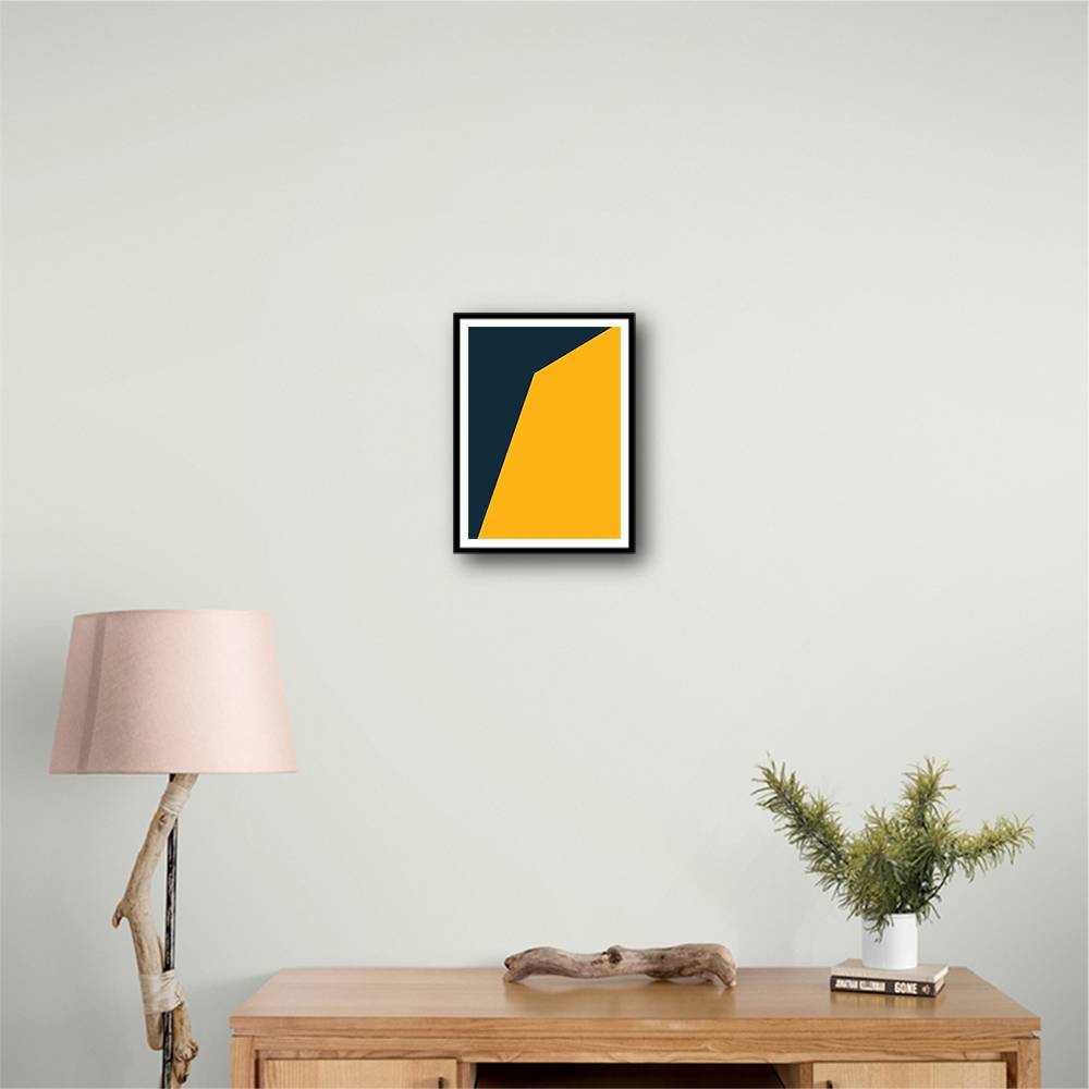  Vibrant Geometric Shapes #3 Wall Art