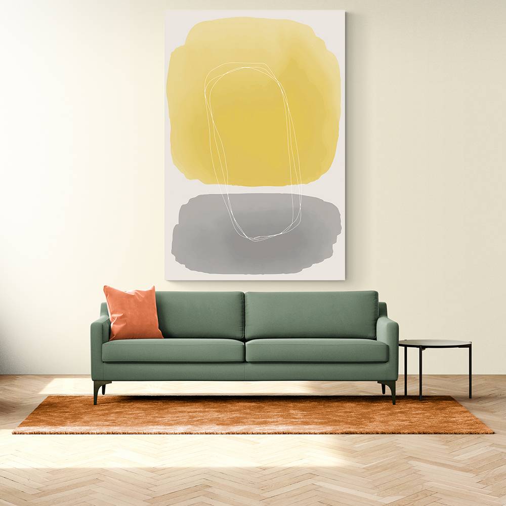 Watercolor Shapes Series #4 Wall Art