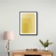  Yellow Watercolor Shapes #2 Wall Art