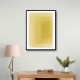  Yellow Watercolor Shapes #4 Wall Art