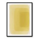  Yellow Watercolor Shapes #4 Wall Art