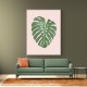 Monstera Leaf Blush