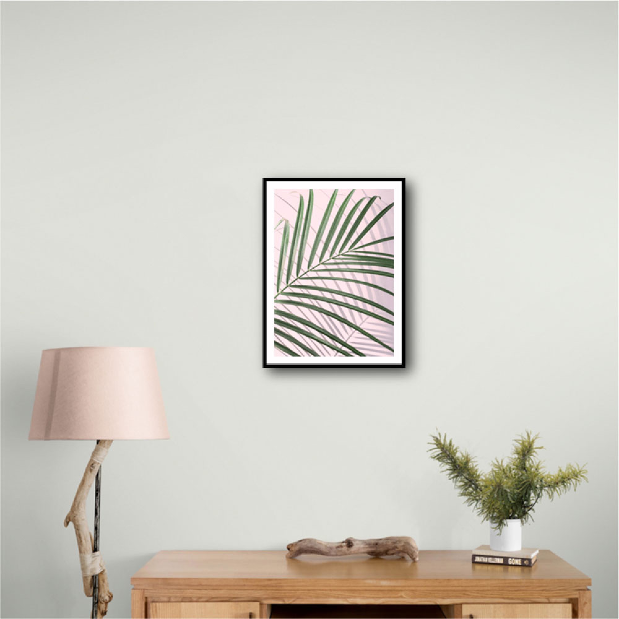 Palm Leaf Shadow Wall Art