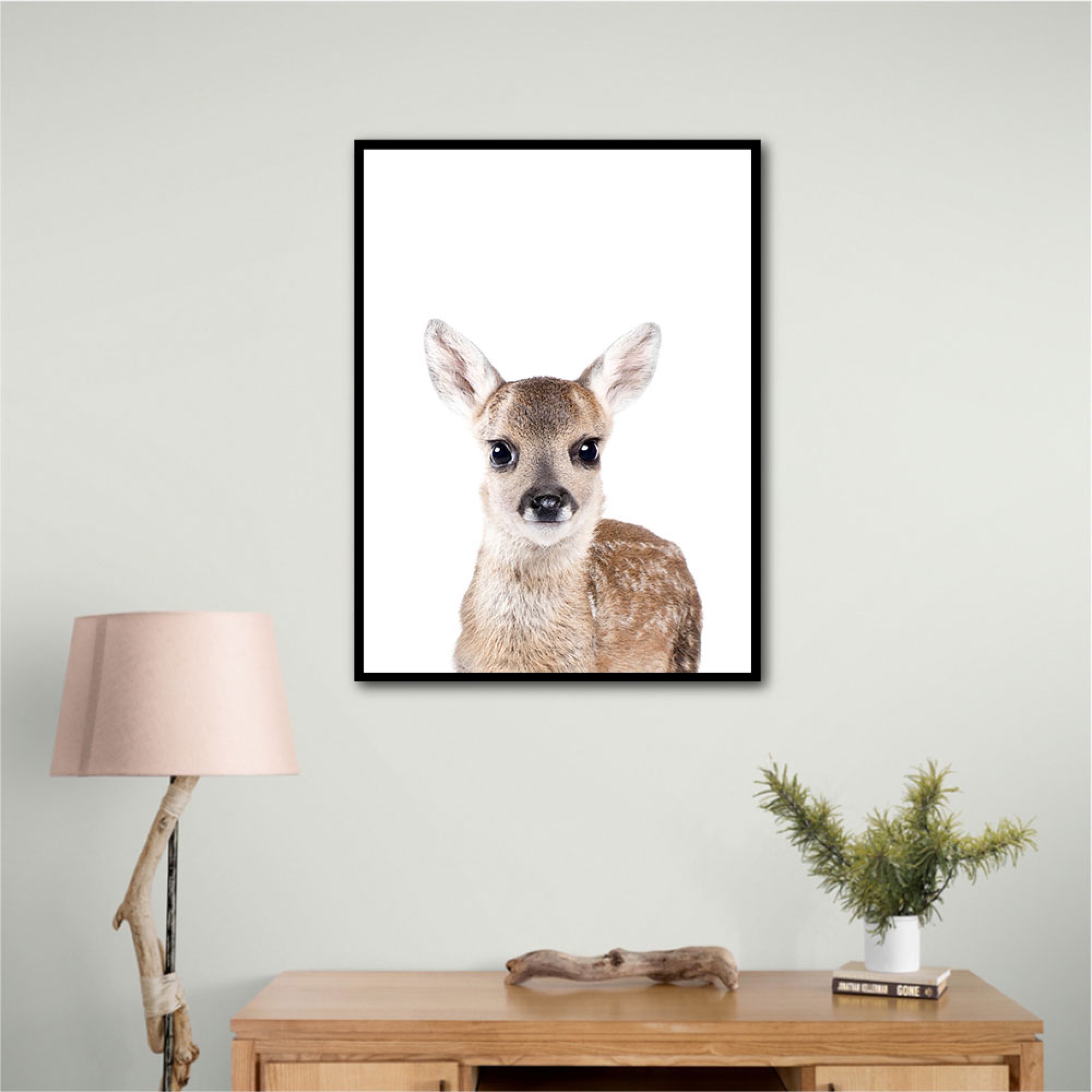 Baby Deer Wall Art