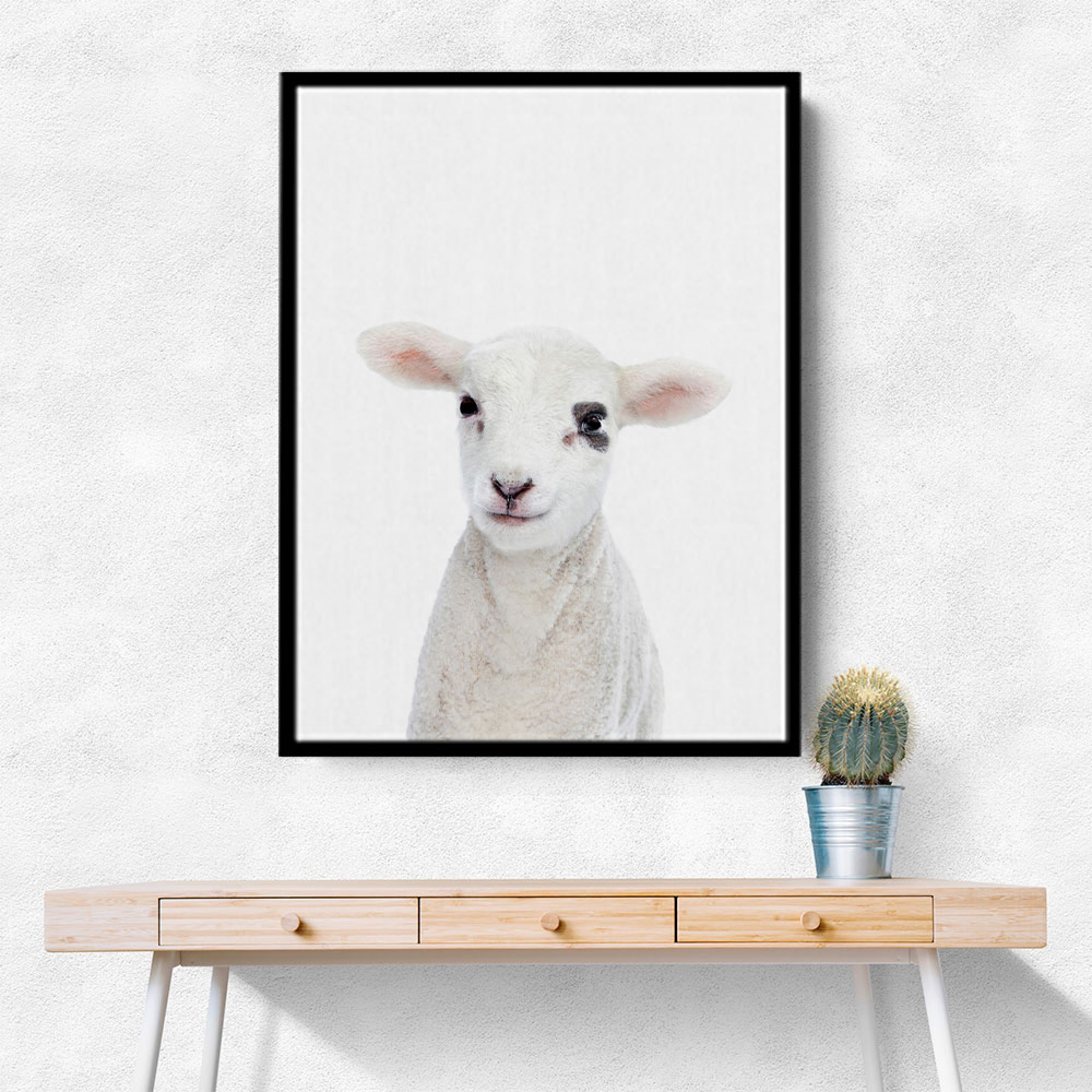 Baby Lamb Wall Art