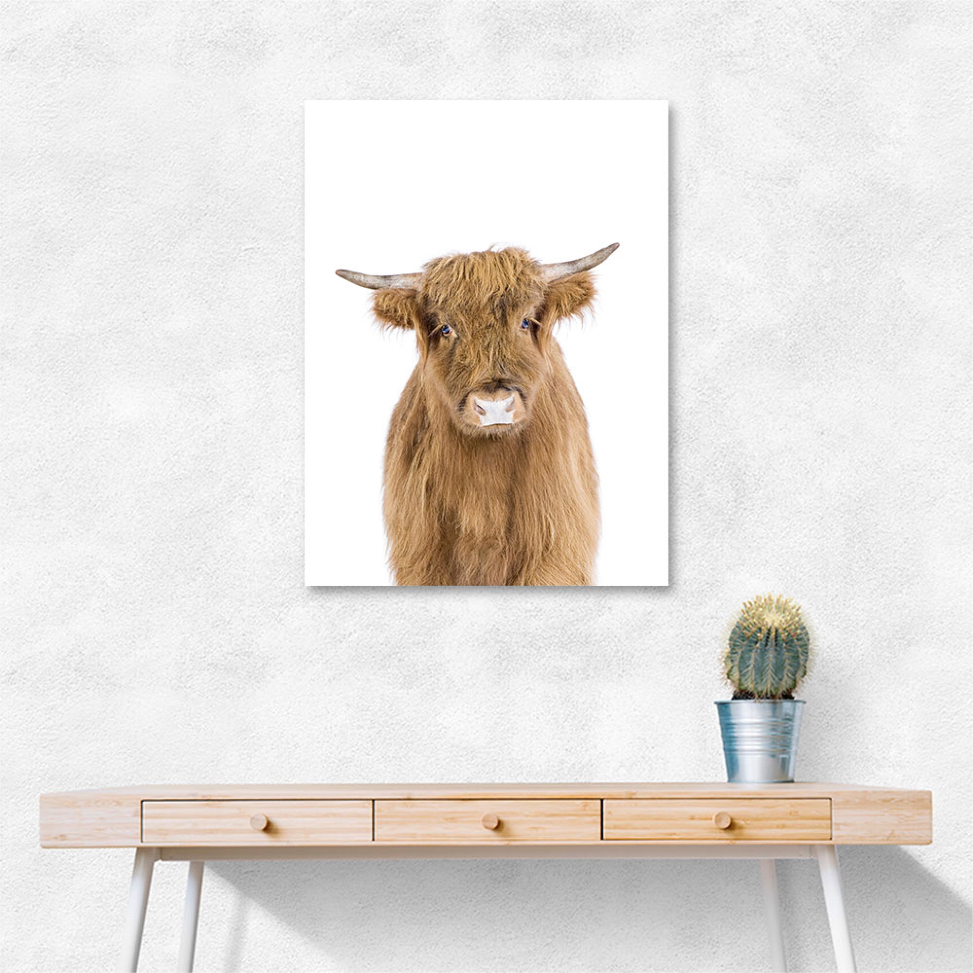 Baby Cow Wall Art