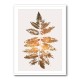 Oak Leaf Print Gold