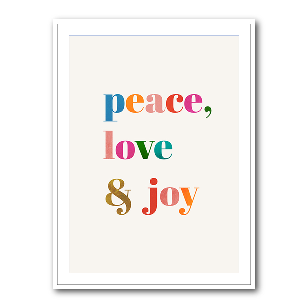 Peace, Love a Joy