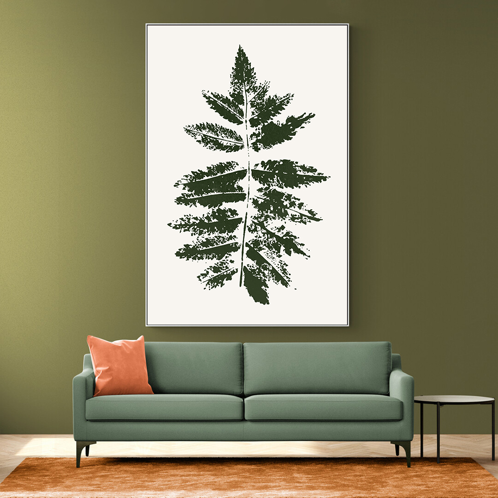 Oak Leaf Print (green)