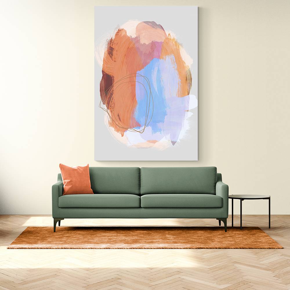 Abstract Brush Strokes 38Z Wall Art