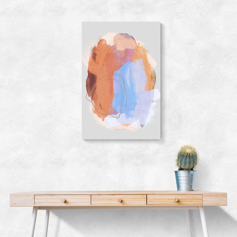 Abstract Brush Strokes 38Z Wall Art