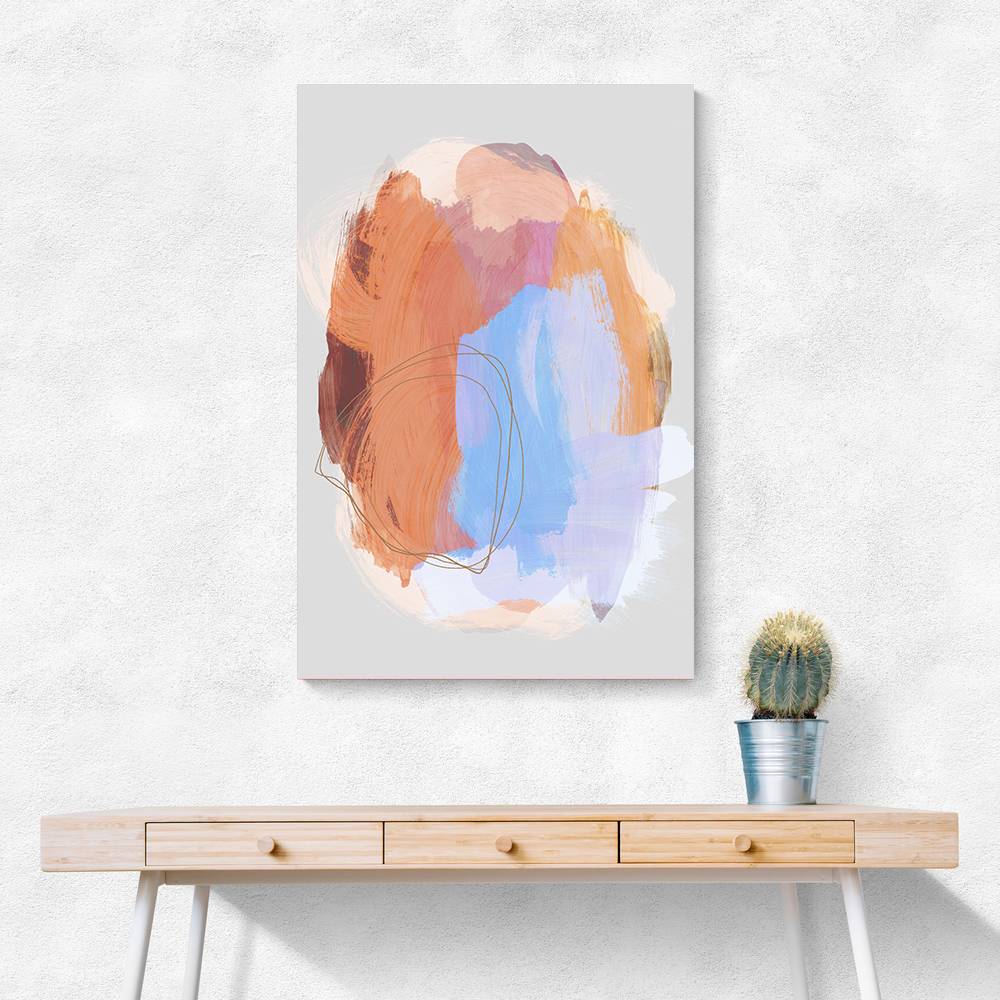 Abstract Brush Strokes 38Z Wall Art