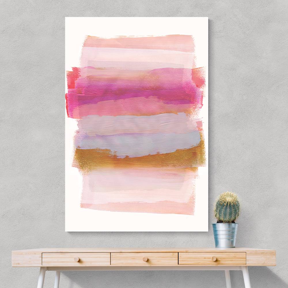 Abstract Brush Strokes 45 A1 Wall Art