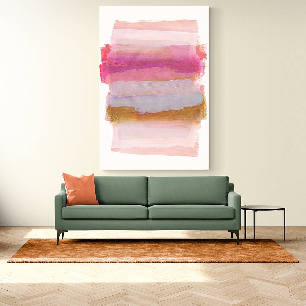 Abstract Brush Strokes 45 A1 Wall Art