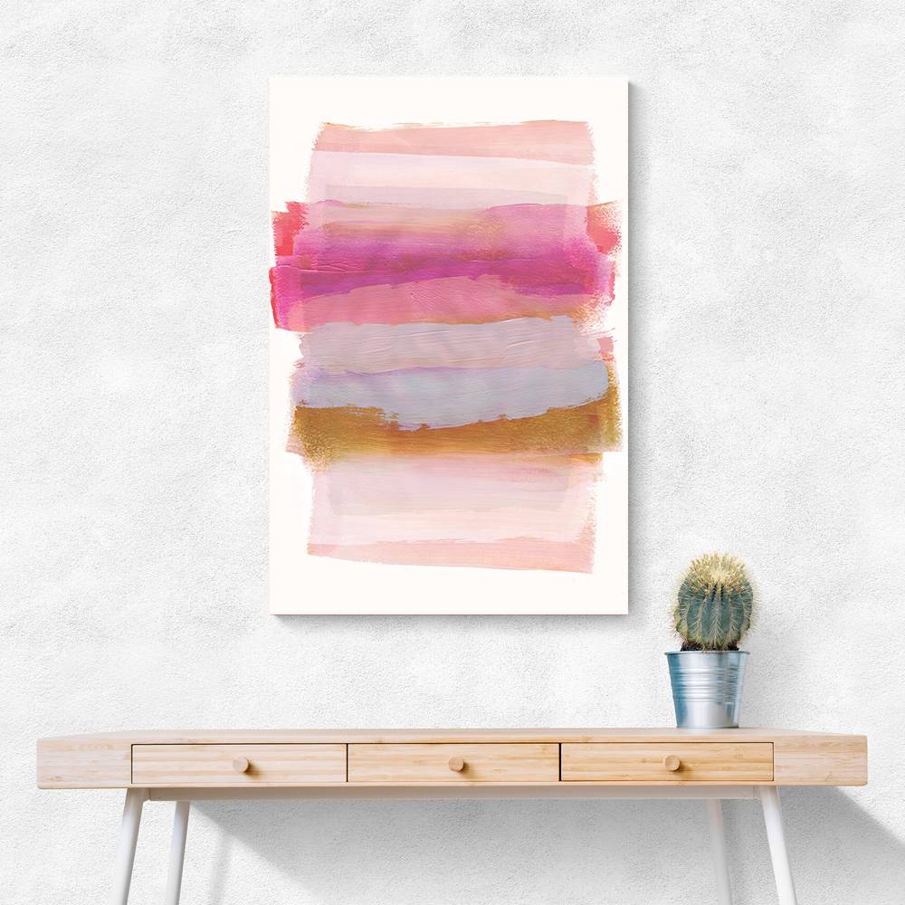 Abstract Brush Strokes 45 A1 Wall Art