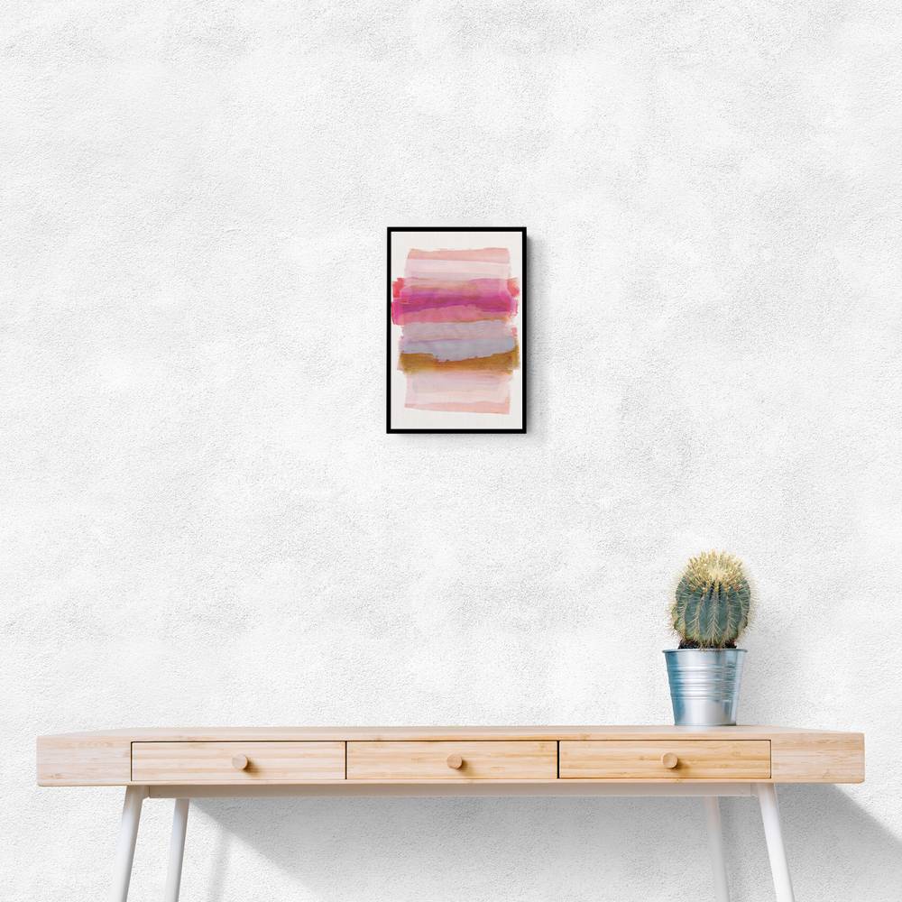 Abstract Brush Strokes 45 A1 Wall Art