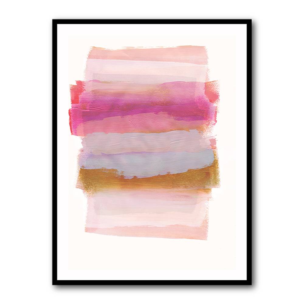 Abstract Brush Strokes 45 A1 Wall Art