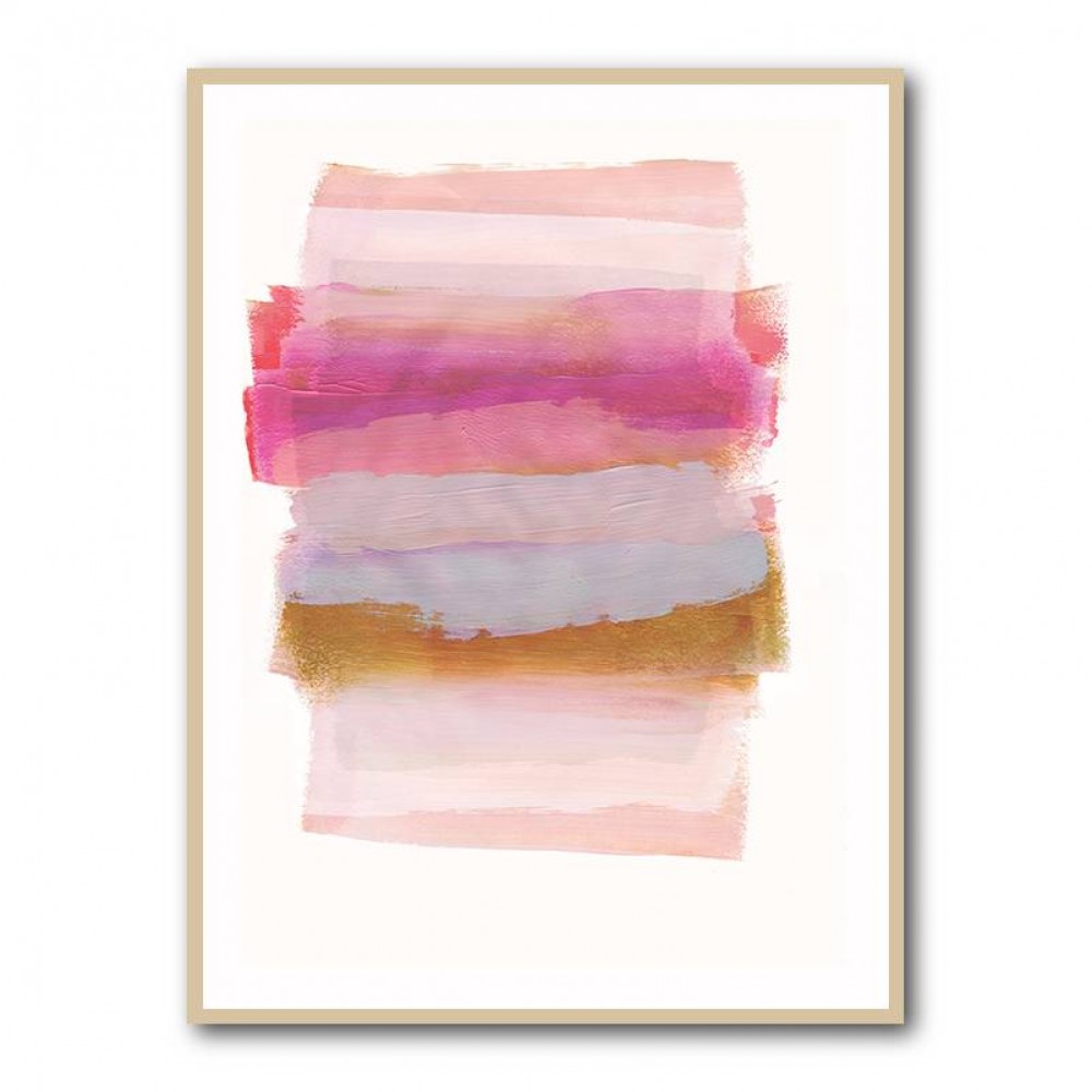 Abstract Brush Strokes 45 A1 Wall Art