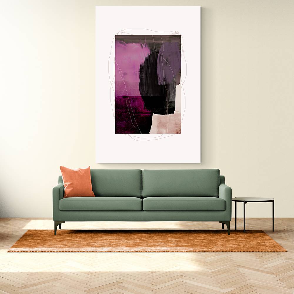 Abstract Brush Strokes 77 Wall Art