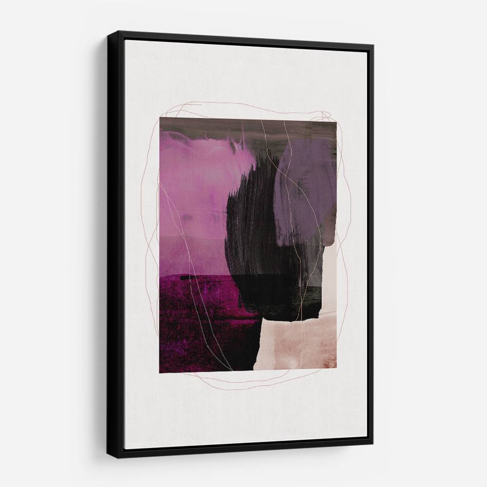 Abstract Brush Strokes 77 Wall Art