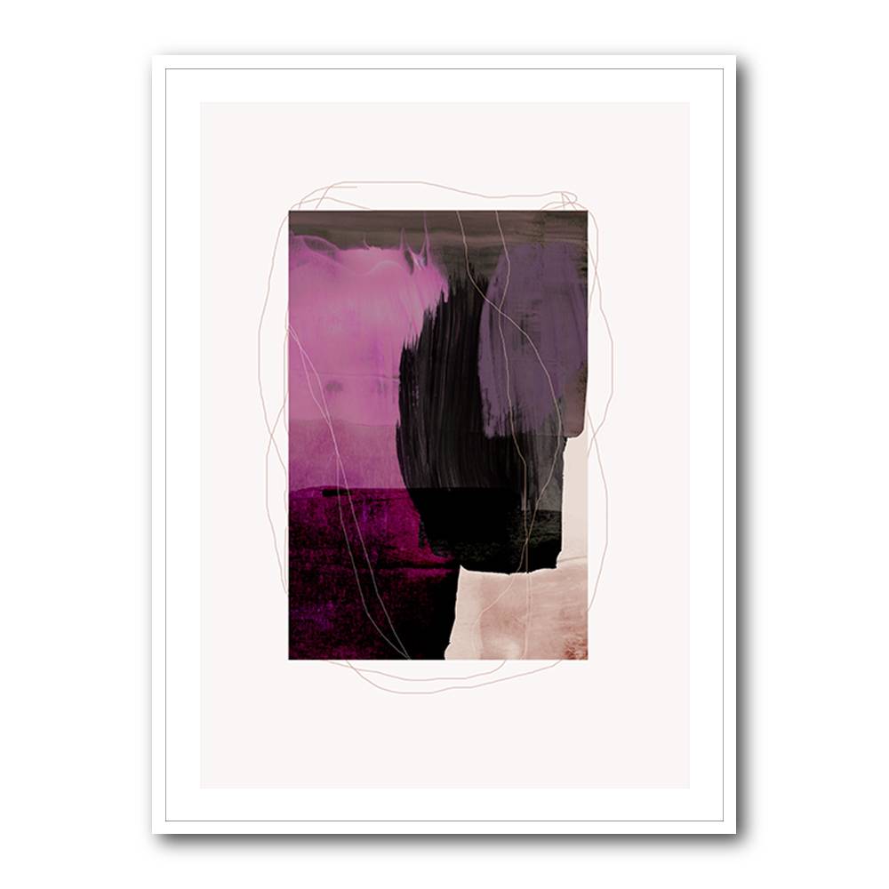 Abstract Brush Strokes 77 Wall Art