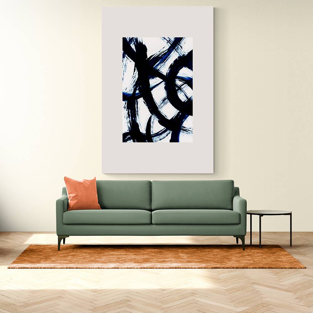 Abstract Brush Strokes 98 Wall Art