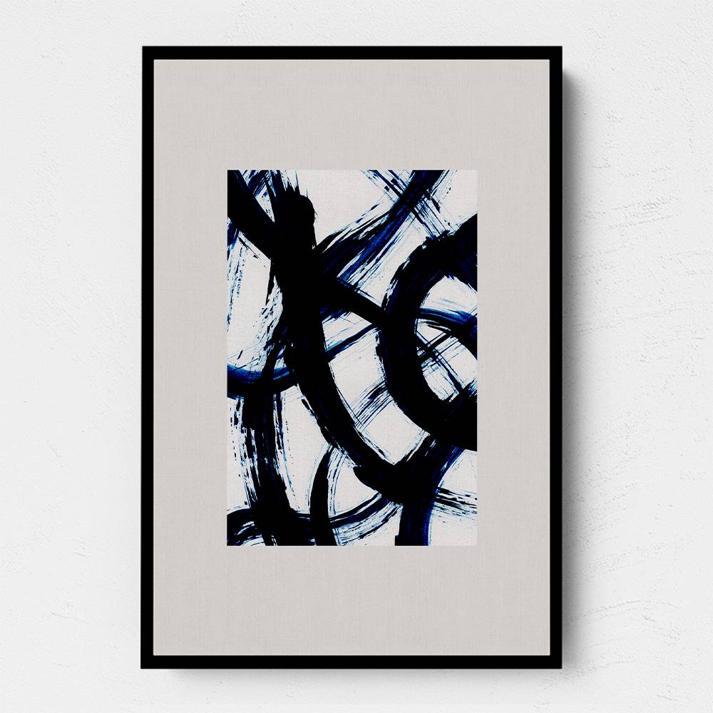 Abstract Brush Strokes 98 Wall Art